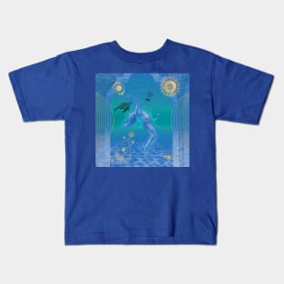 Celestial Aquarius Kids T-Shirt